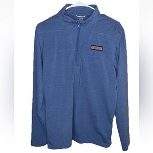 Vineyard Vines Edgartown Lightweight Shep 1/4 Zip Pullover Sweatshirt Size S EUC